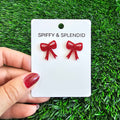 Spiffy & Splendid Bow Studs (Multiple Options Available)