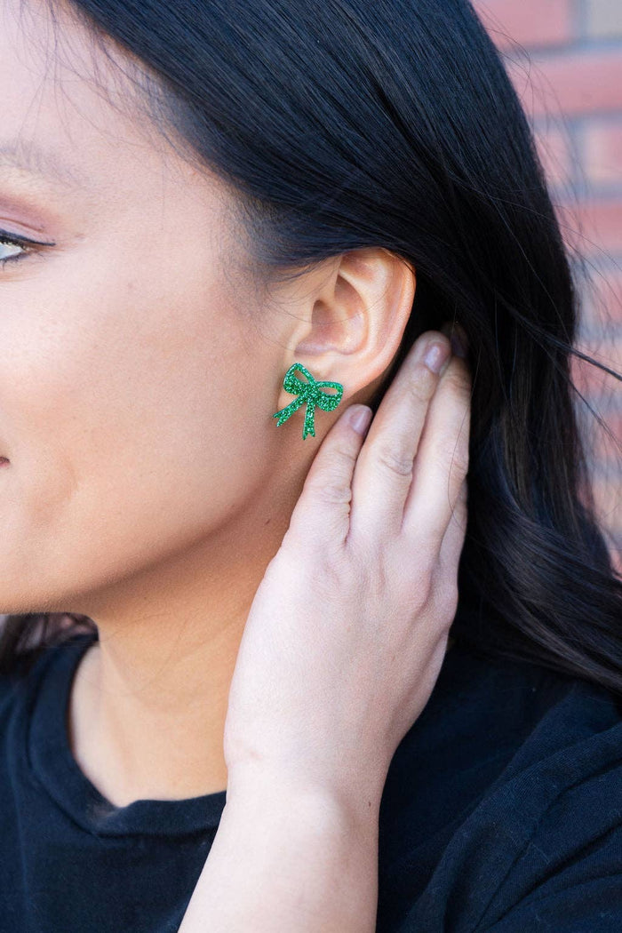 Spiffy & Splendid Bow Studs (Multiple Options Available)