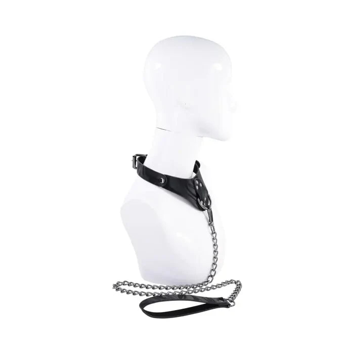 Sportsheets® Velvet Noir Collar & Leash - Rolik®