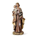 St. Joseph with Child Jesus statue, 10" tall