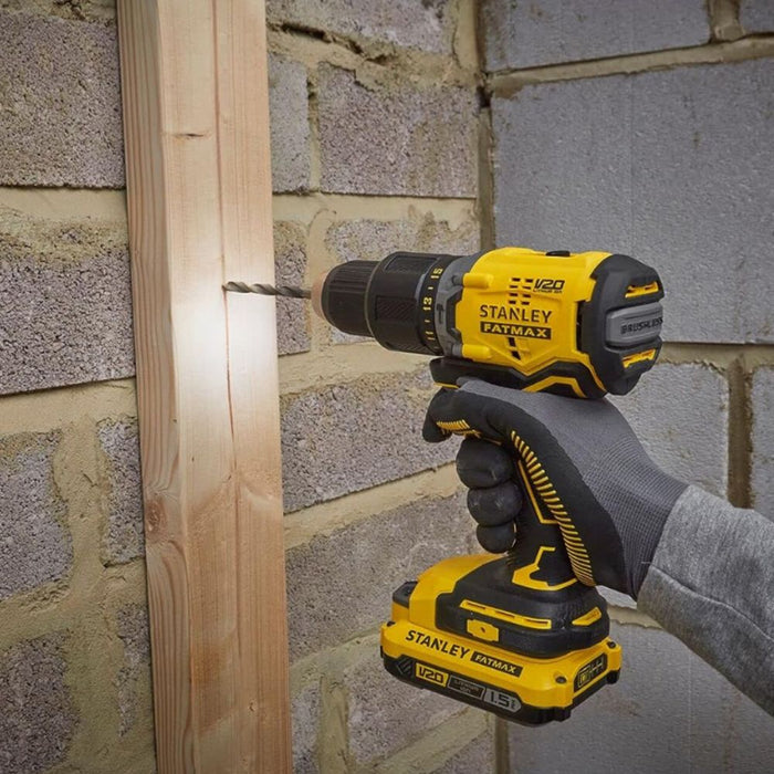 Stanley 20V 13mm Brushless Cordless Hammer Drill SBD715D2K-B1