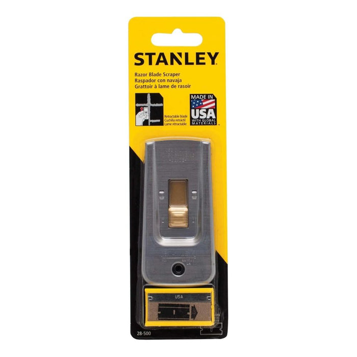 Stanley 28-500 Razor Blade Scraper With 5 Blades