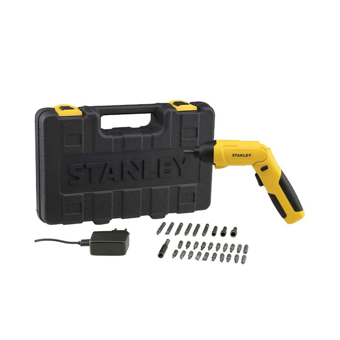 Stanley 4V Screwdriver With Bits Set (30 Pieces) SCS4K-B1