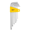 Stanley 7 Pcs Long Ball Hex Key Set 1.5,2,2.5,3,4,5 & 6MM STHT69311-8