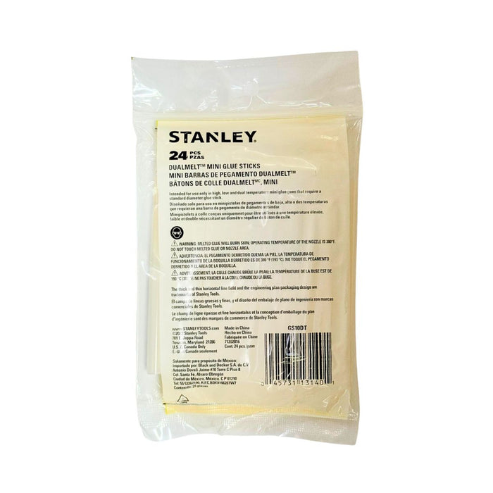 Stanley Dual Melt Mini Glue Sticks 24 Pcs/Pack