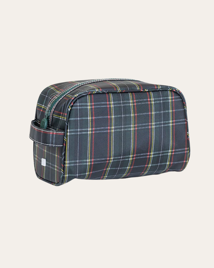 Stowaway Toiletry Bag - Cambridge Plaid