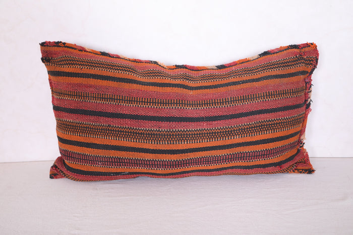 Striped pillow cover 16.5 INCHES X 28.3 INCHES - kilim pillow