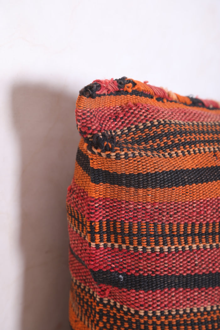 Striped pillow cover 16.5 INCHES X 28.3 INCHES - kilim pillow