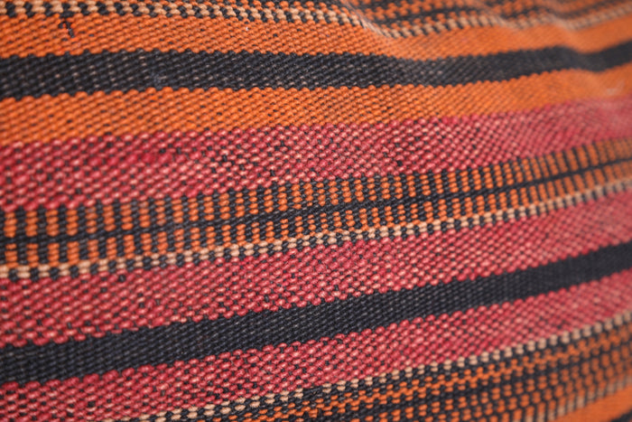 Striped pillow cover 16.5 INCHES X 28.3 INCHES - kilim pillow