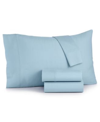 Sunham Bari 4-Pc King Sheet Set, 300 Thread Count Cotton Blend.