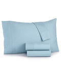 Sunham Bari 4-Pc King Sheet Set, 300 Thread Count Cotton Blend.