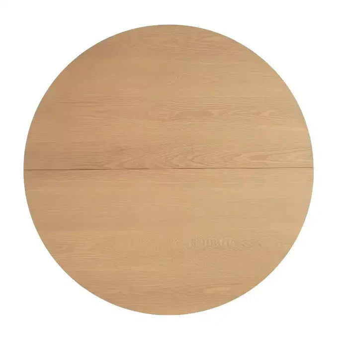 Christopher Knight Home Andrew 48" Rustic Criss Cross Frame Round Dining Table Natural Oak