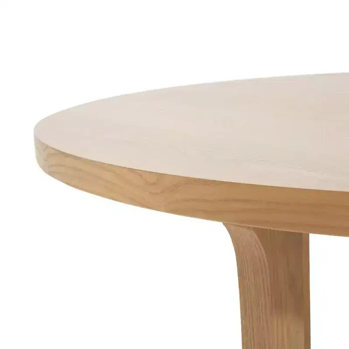 Christopher Knight Home Andrew 48" Rustic Criss Cross Frame Round Dining Table Natural Oak