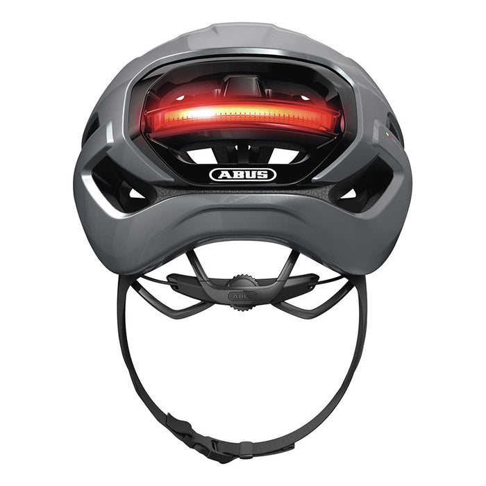 Abus, Taipan LED, Helmet, L, 57 - 61cm, Graphite Silver