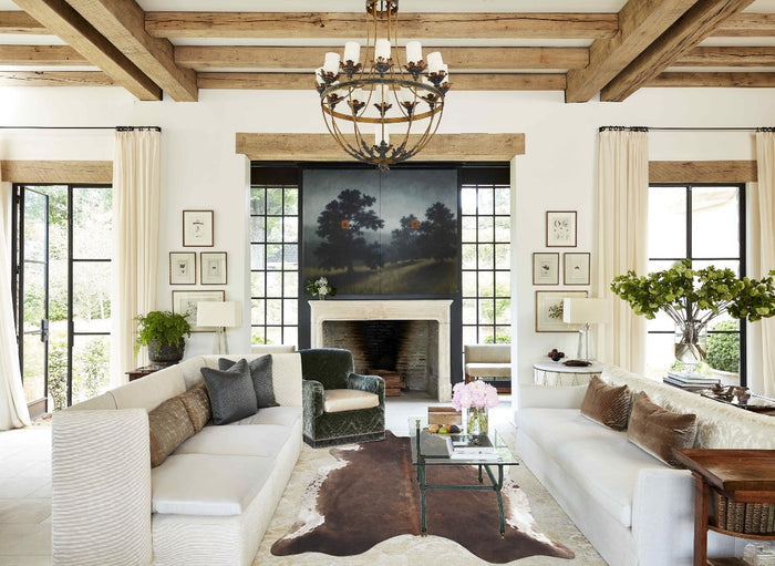 Taupe Cowhide Rug #B9775