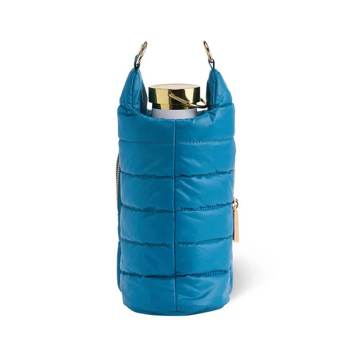 Teal HydroBag® with Teal and Black Striped Strap