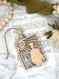 The Graduate’s Journey Story Card Ornament (Male)