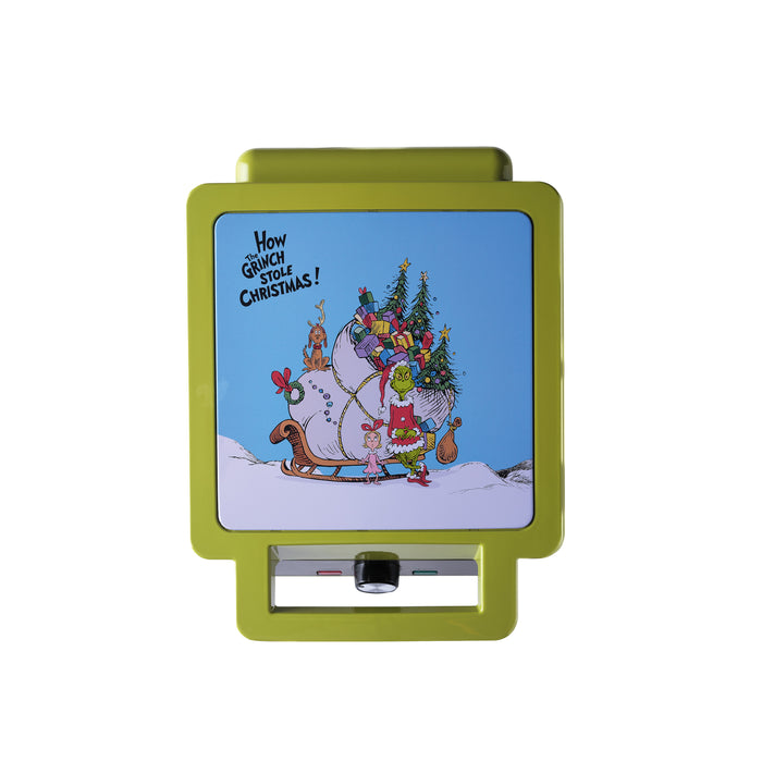 The Grinch™ 4-Portion Waffle Maker, Green