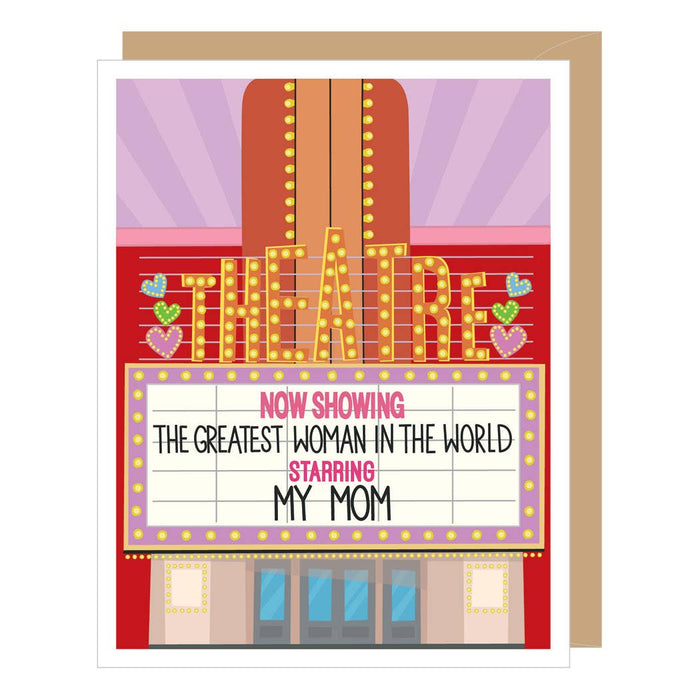THEATRE MOM MOTHER'S DAY CARD