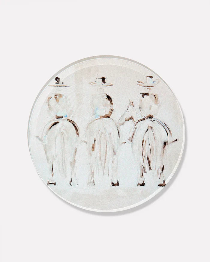 Three Amigos Acrylic Coaster Set