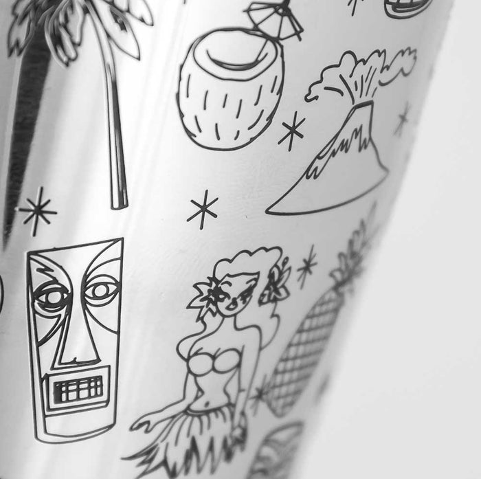 Tiki Boston Shaker