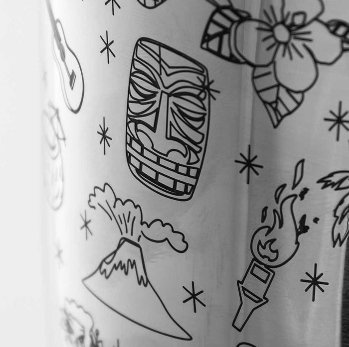 Tiki Boston Shaker