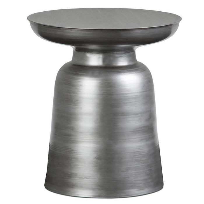 Silver 17 inch | Toby Metal Accent Table
