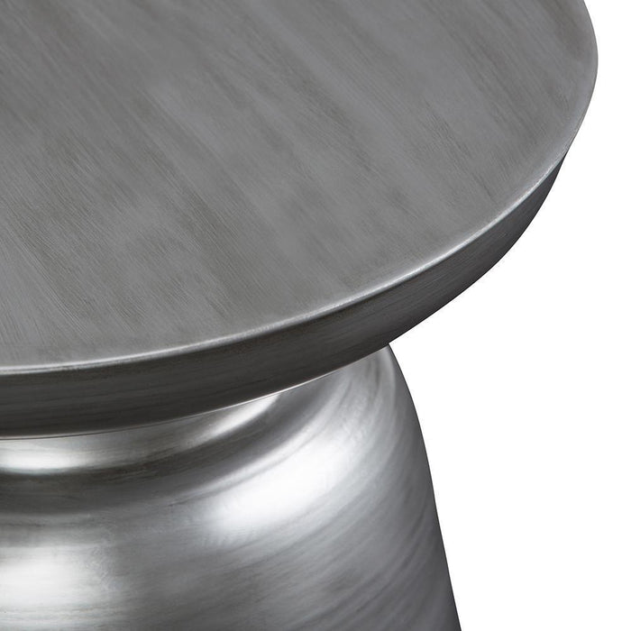 Silver 17 inch | Toby Metal Accent Table