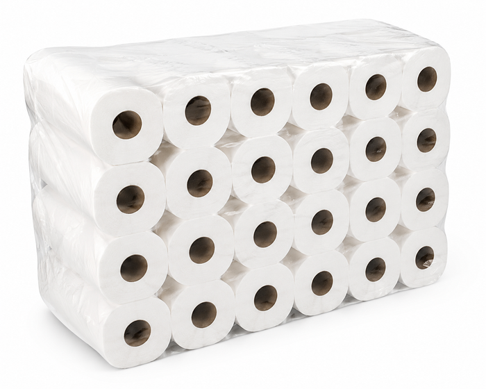 Toilet tissue 48 350 sheet (Virgin) - 2 ply