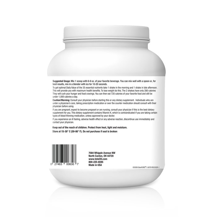 Total35® SuperFood Meal Replacement Shake