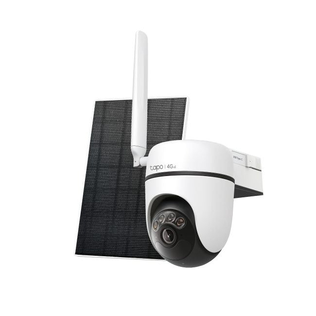 TP-Link 3MP Solar Security Camera Outdoor Wireless 4G Security Camera with SIM Slot | TAPOC615GKIT