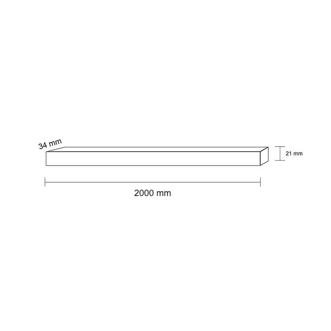 Tracklight Black 2m – LED track light spotlight, view 2 | LAMP & LIGHT - Design forward Decorative lamp , Downlights, pendant lamp , striplights