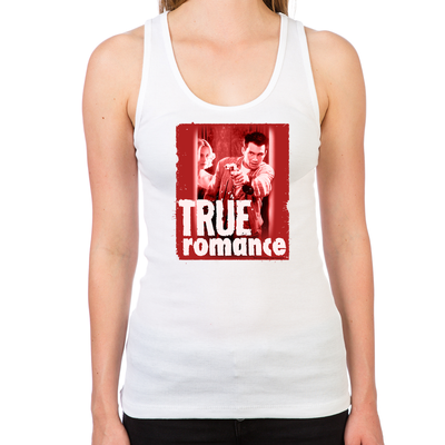 True Romance DVD Art Women's Racerback Tank