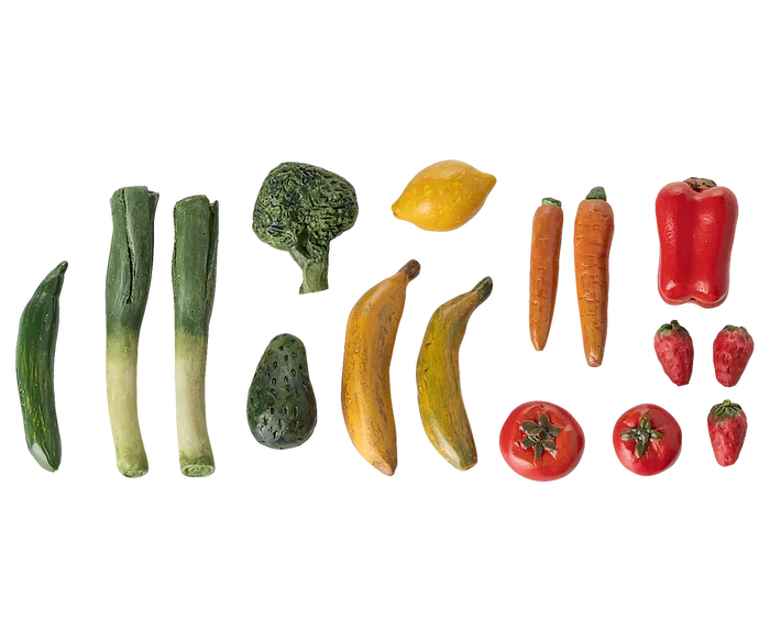 Veggies and fruits, Miniature