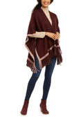 Vince Camuto Knit Topper With POP Stripe, Port Royale - Machann.com