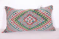 Vintage berber kilim pillow 12.5 INCHES X 22 INCHES - kilim pillow