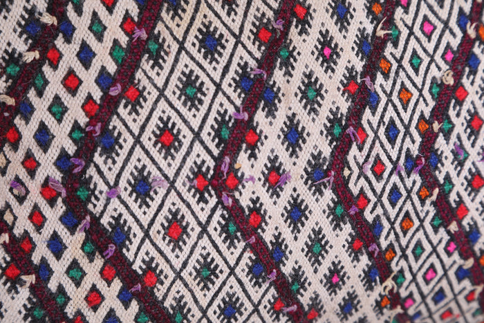 Vintage moroccan kilim pillow 14.9 INCHES X 24 INCHES - kilim pillow