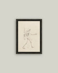 Walking Bones Framed Art