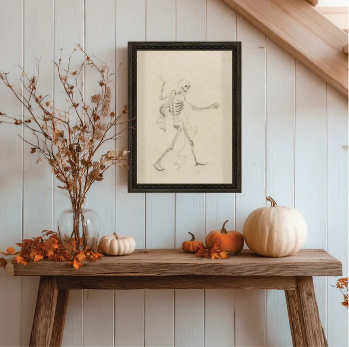 Walking Bones Framed Art
