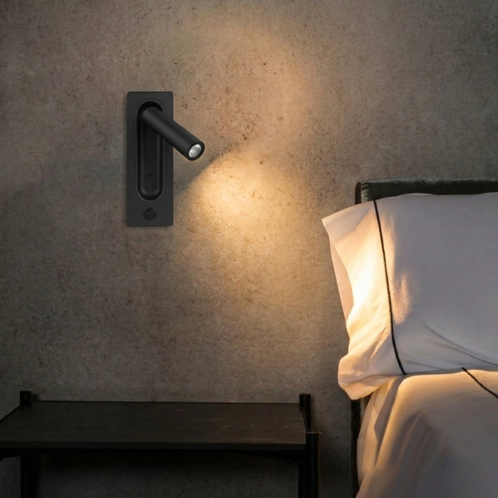 Wall Lamp FOCUS B244 – decorative wall light sconce, view 2 | LAMP & LIGHT - Design forward Decorative lamp , Downlights, pendant lamp , striplights