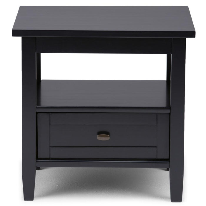 Black | Warm Shaker End Table