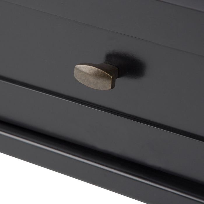 Black | Warm Shaker End Table
