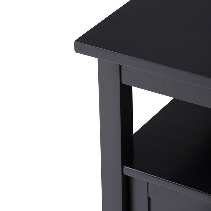 Black | Warm Shaker End Table