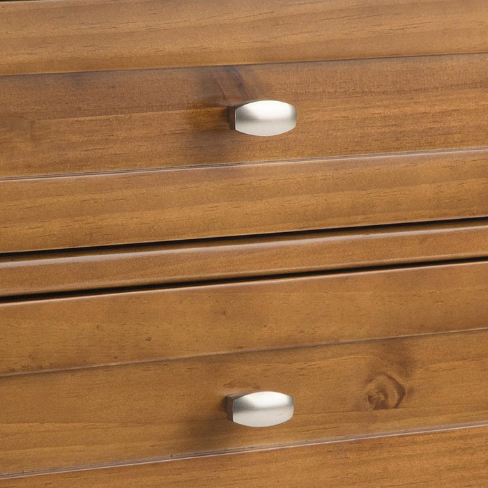 Light Golden Brown | Warm Shaker Bedside Table