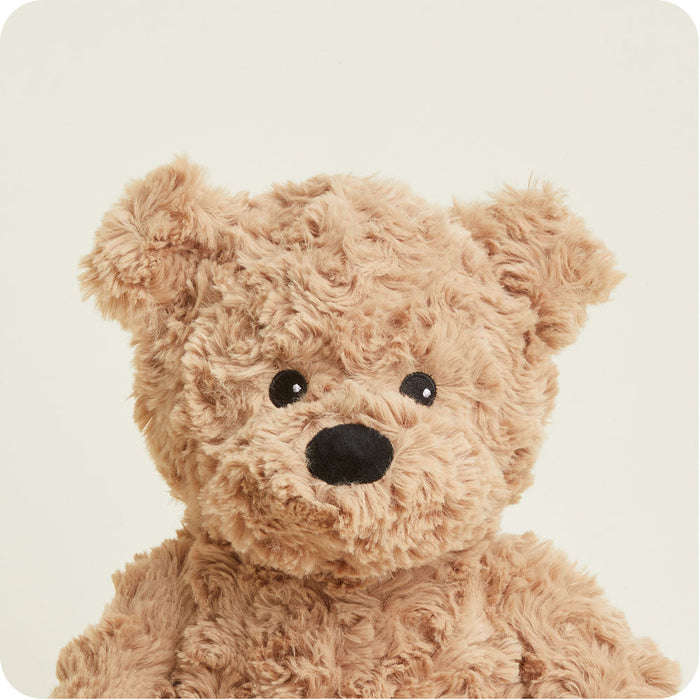 Warmies-Brown Curly Bear Junior