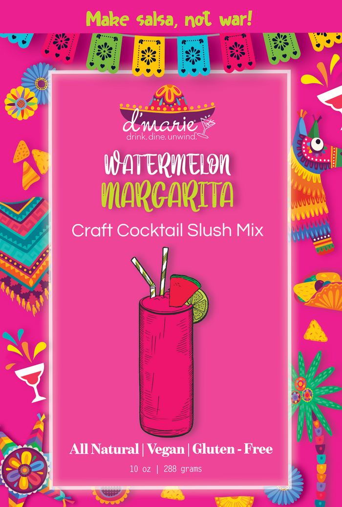 Watermelon Margarita Craft Cocktail Slush Mix