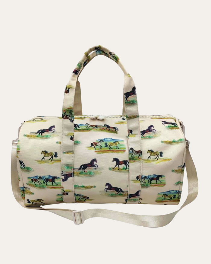 Weekender Duffel Bag in Wild Horses