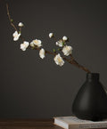 White and Pink Plum Artificial Flowers, Artificial Botany Plants, Silk Flower Arrangement, Plum Flower, Simple Flower Arrangement for Home Decoration-Paintingforhome