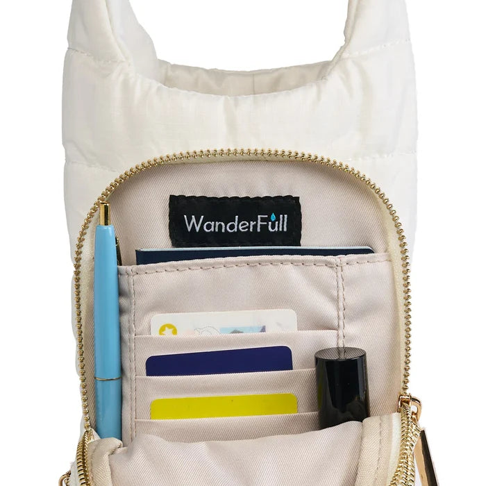 White Ripstop HydroBag by Wanderfull