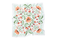 Floral patterned Bandana Scarf on a white background